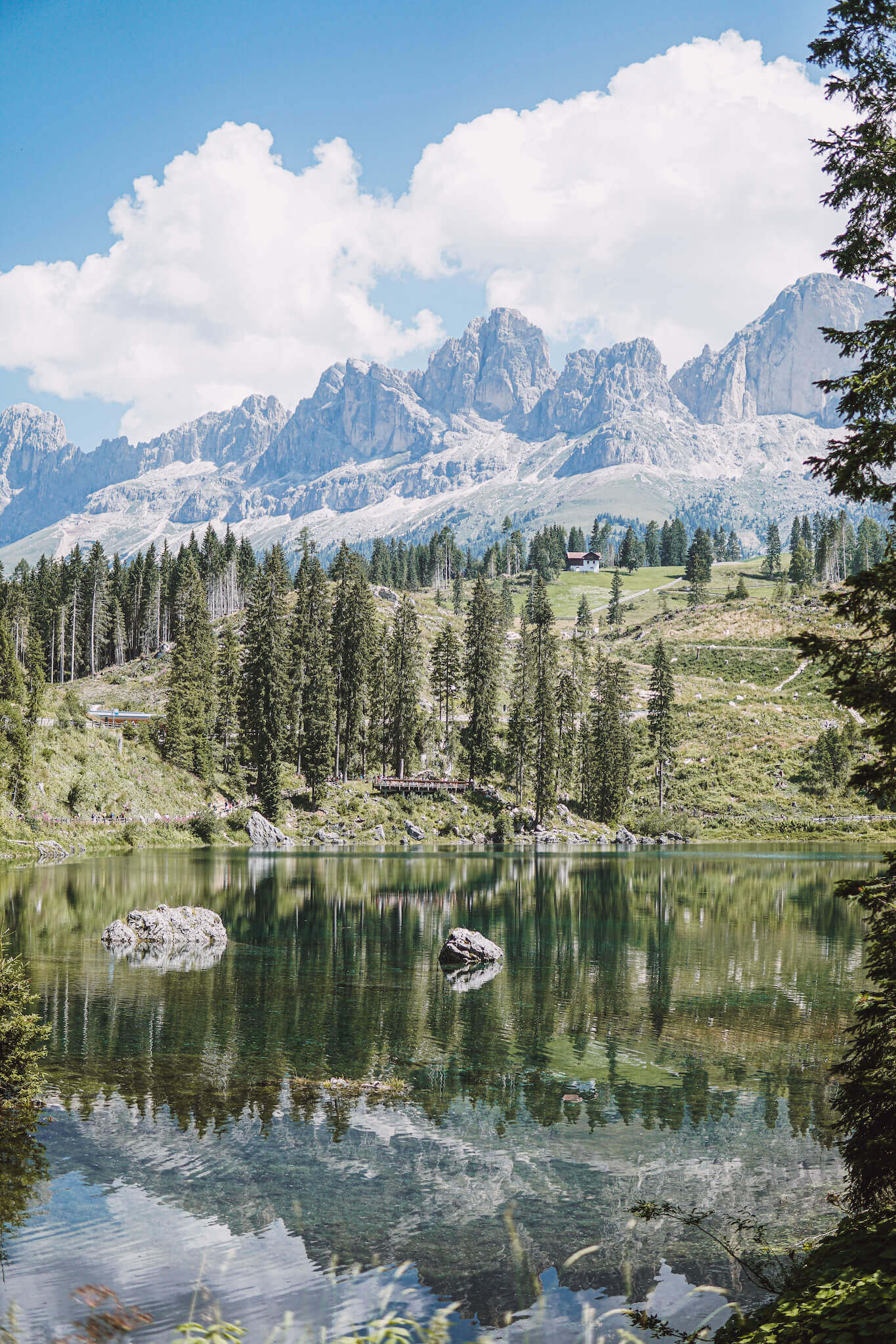 Lago di Carezza - Jižní Tyrolsko