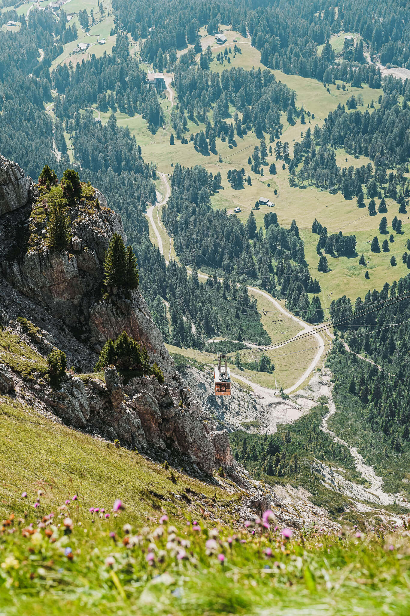 Seceda - Ortisei, Jižní Tyrolsko