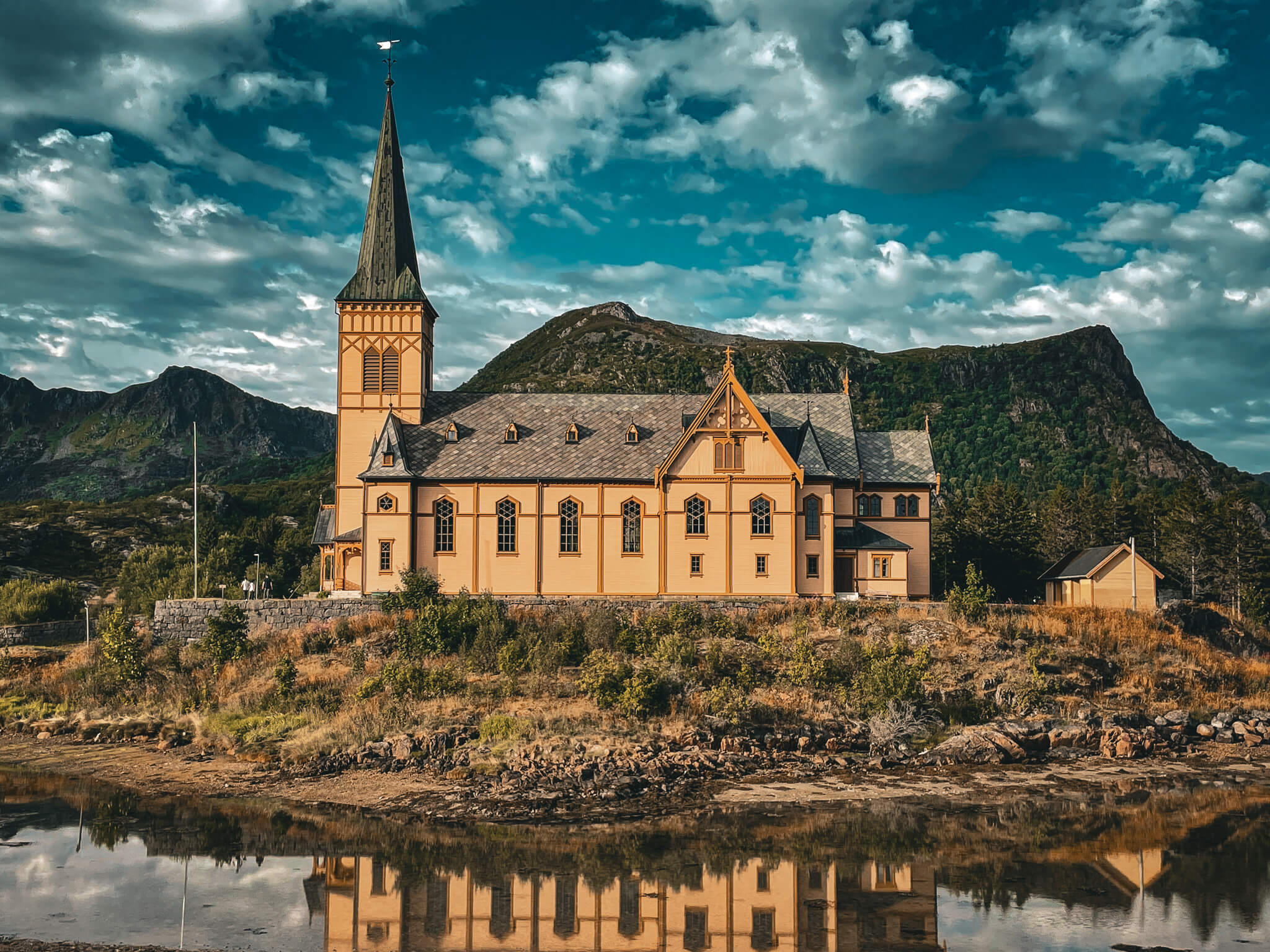 Katedrála Vågan - Vågan, Nordland